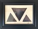 "Three Triangles" Original Watercolor