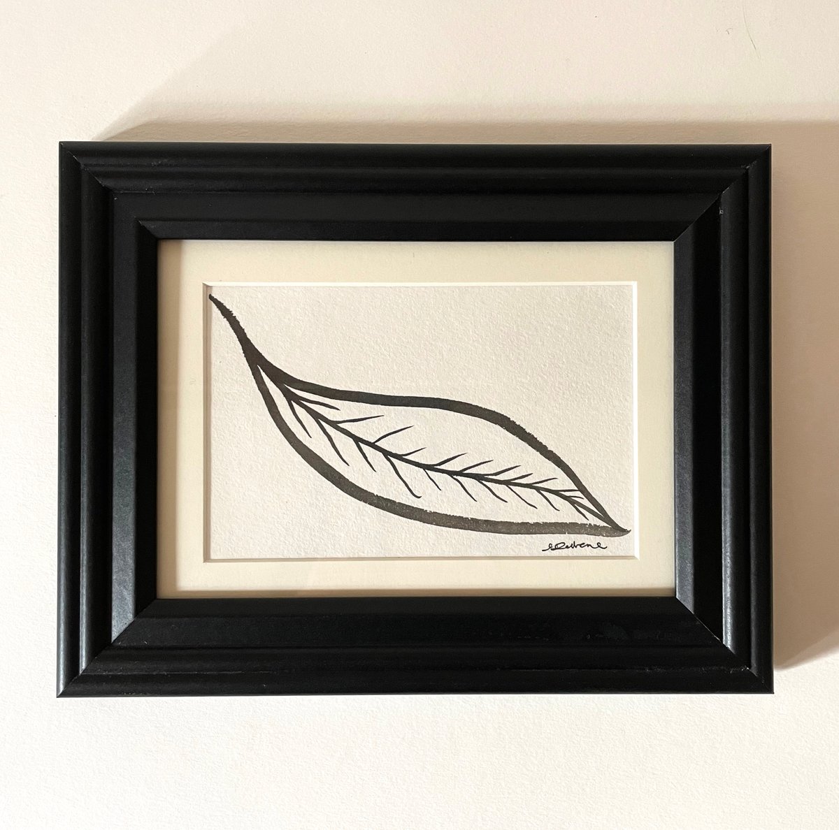 Image of "Leaf Root" Original Ink