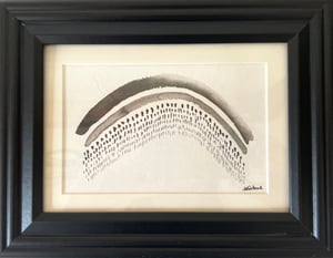 Image of "Raining Rainbow" Original Ink