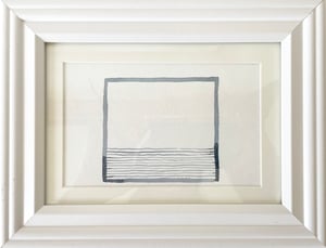 Image of "The Psychic Sea III" Original Watercolor