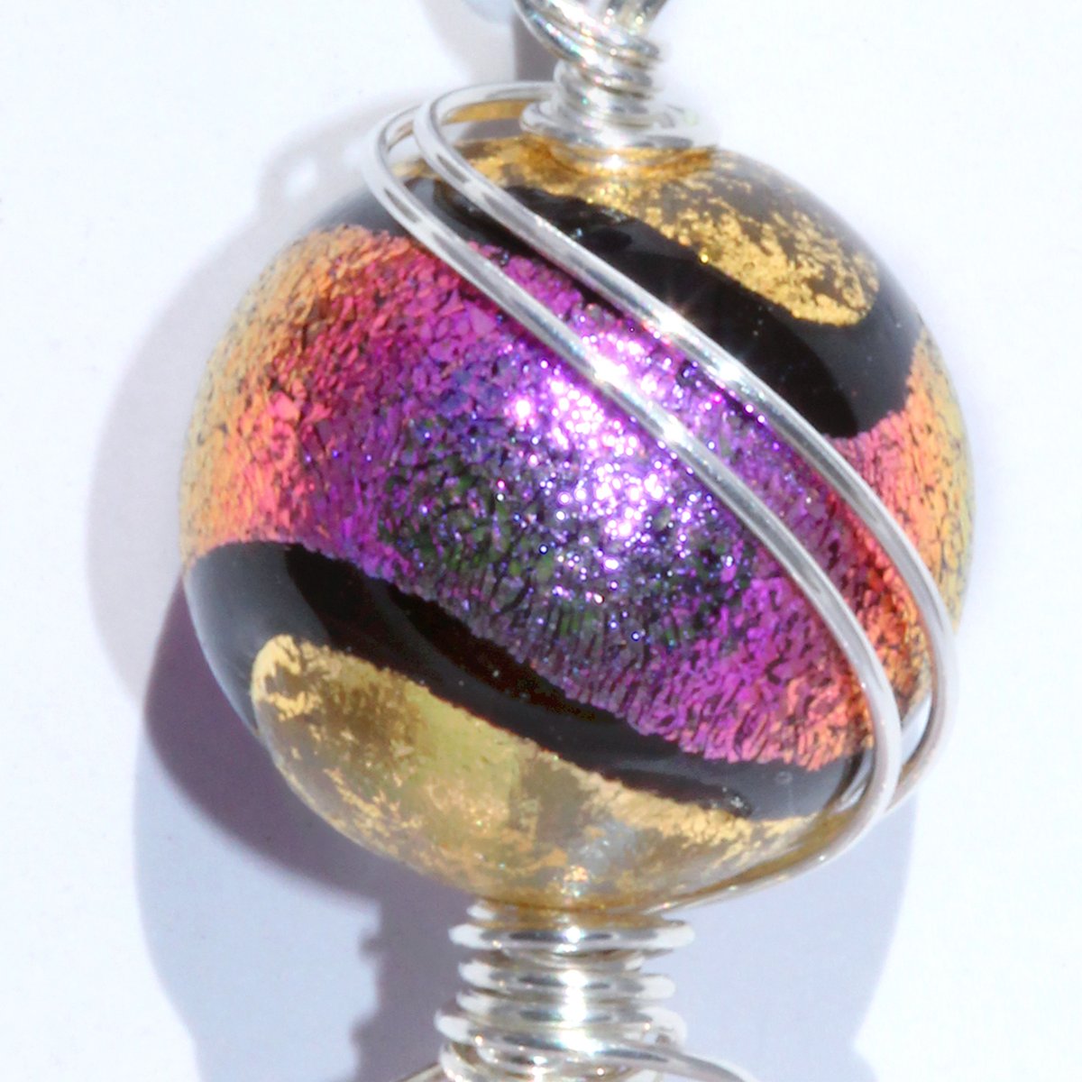 Vera Cruz Amethyst Scepter Crystal Sterling Pendant 