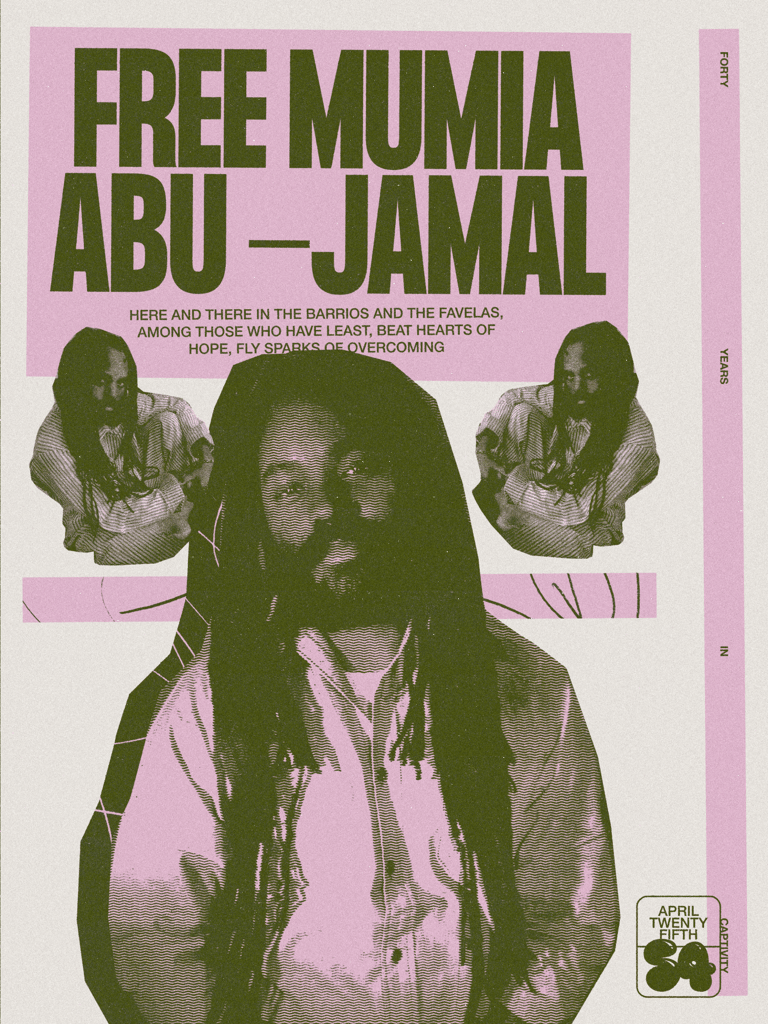 Mumia Abu-Jamal 18x24 Poster