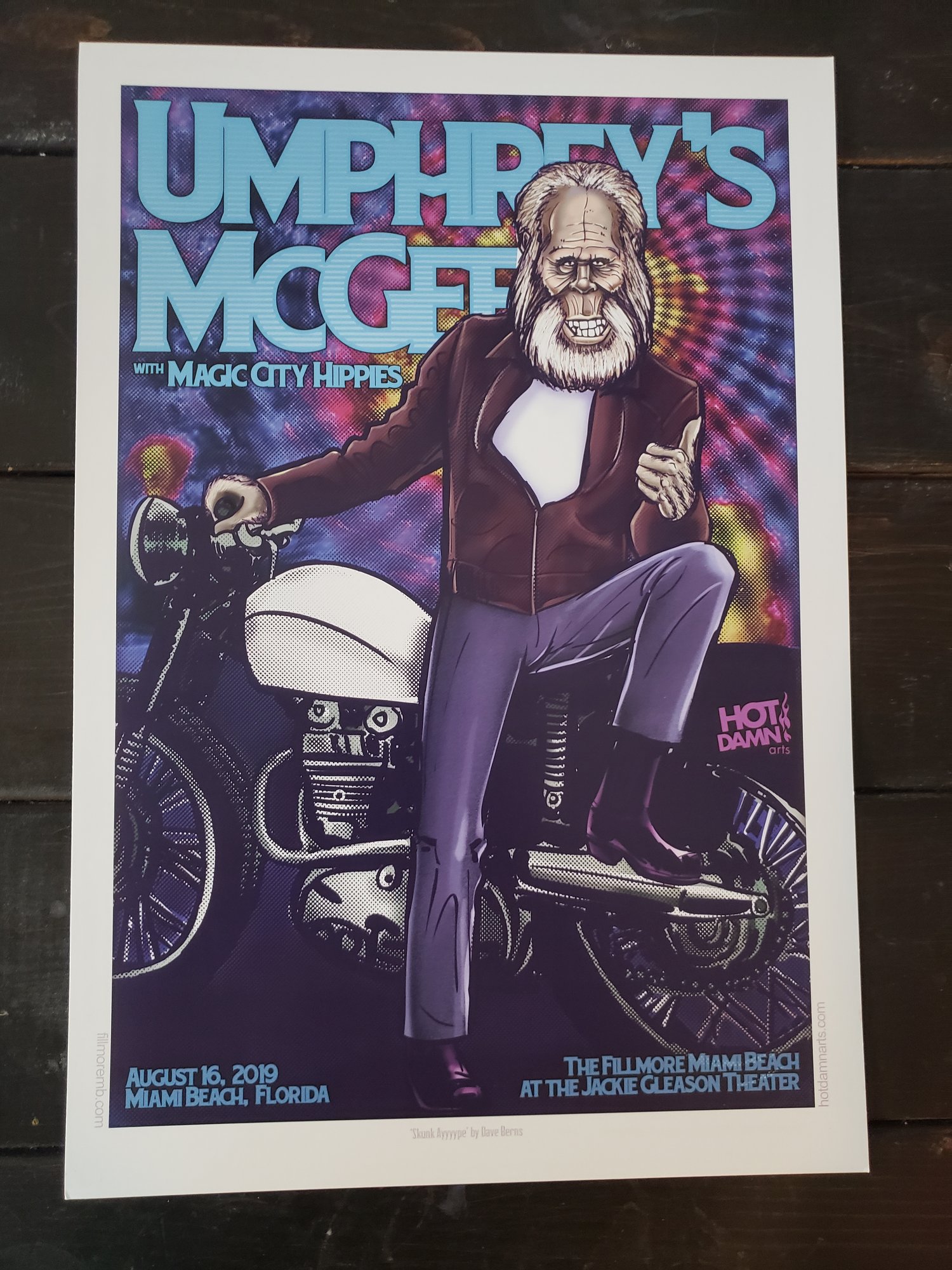 Umphrey's Mcgee Gig Poster 2019 Miami 