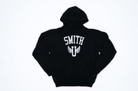 Image of SMITH U | BLACK HOODIE