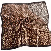 Image 4 of ANIMAL PRINT HEAD SCARF