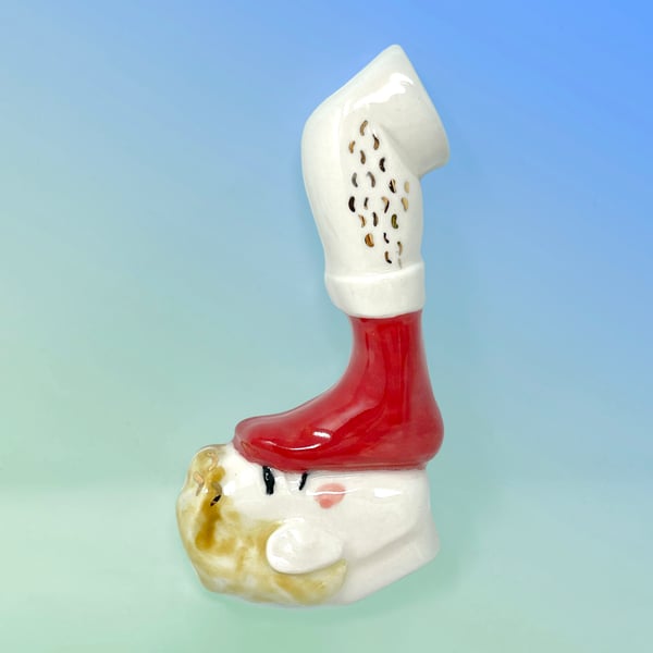 Image of XxxMas Ornaments - Stocking Fetish with 22Kt Gold