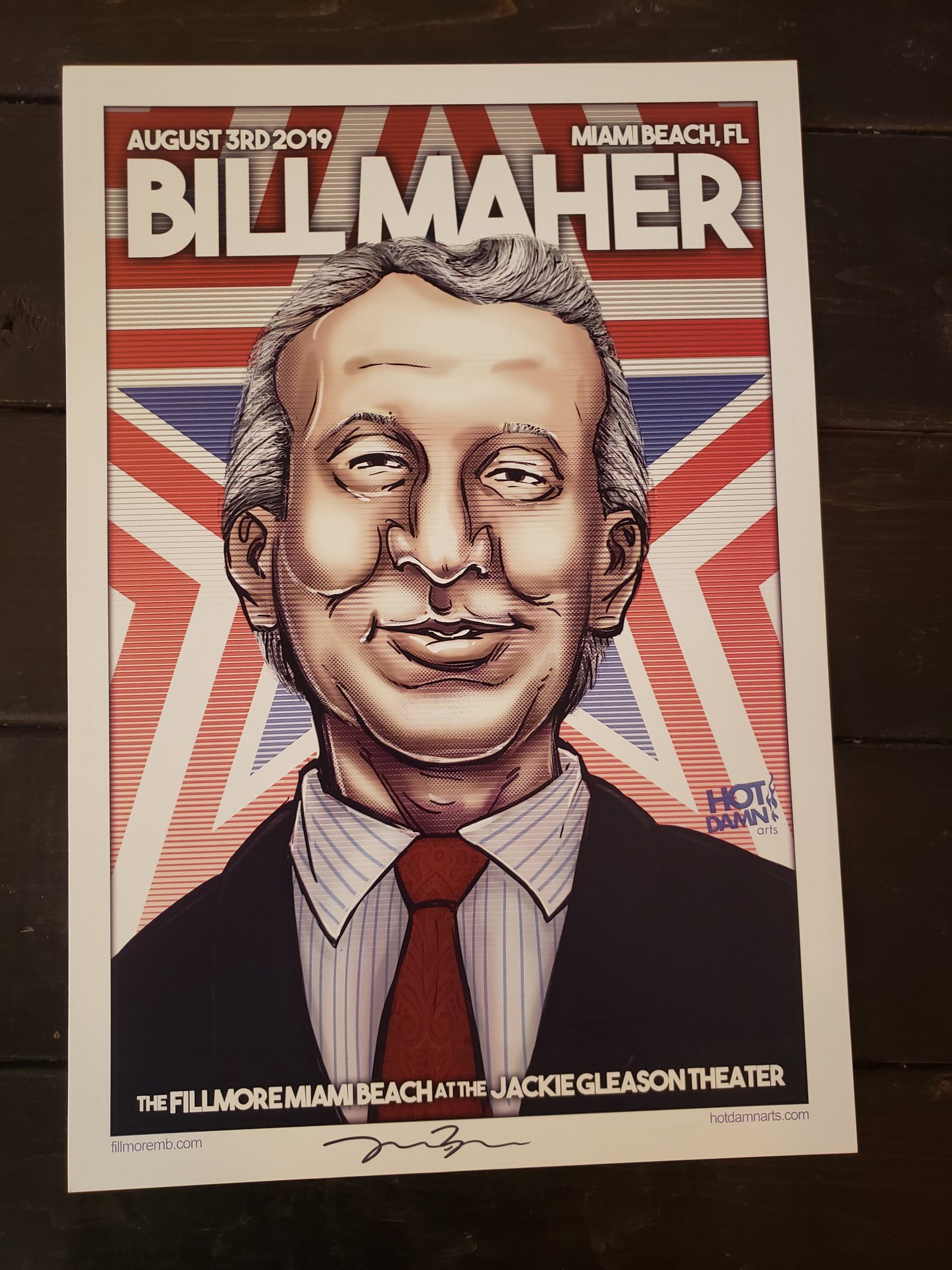 Bill Maher Gig Poster 