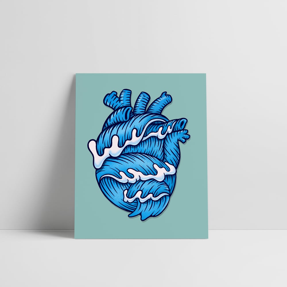 Image of Heart in a Storm – Print