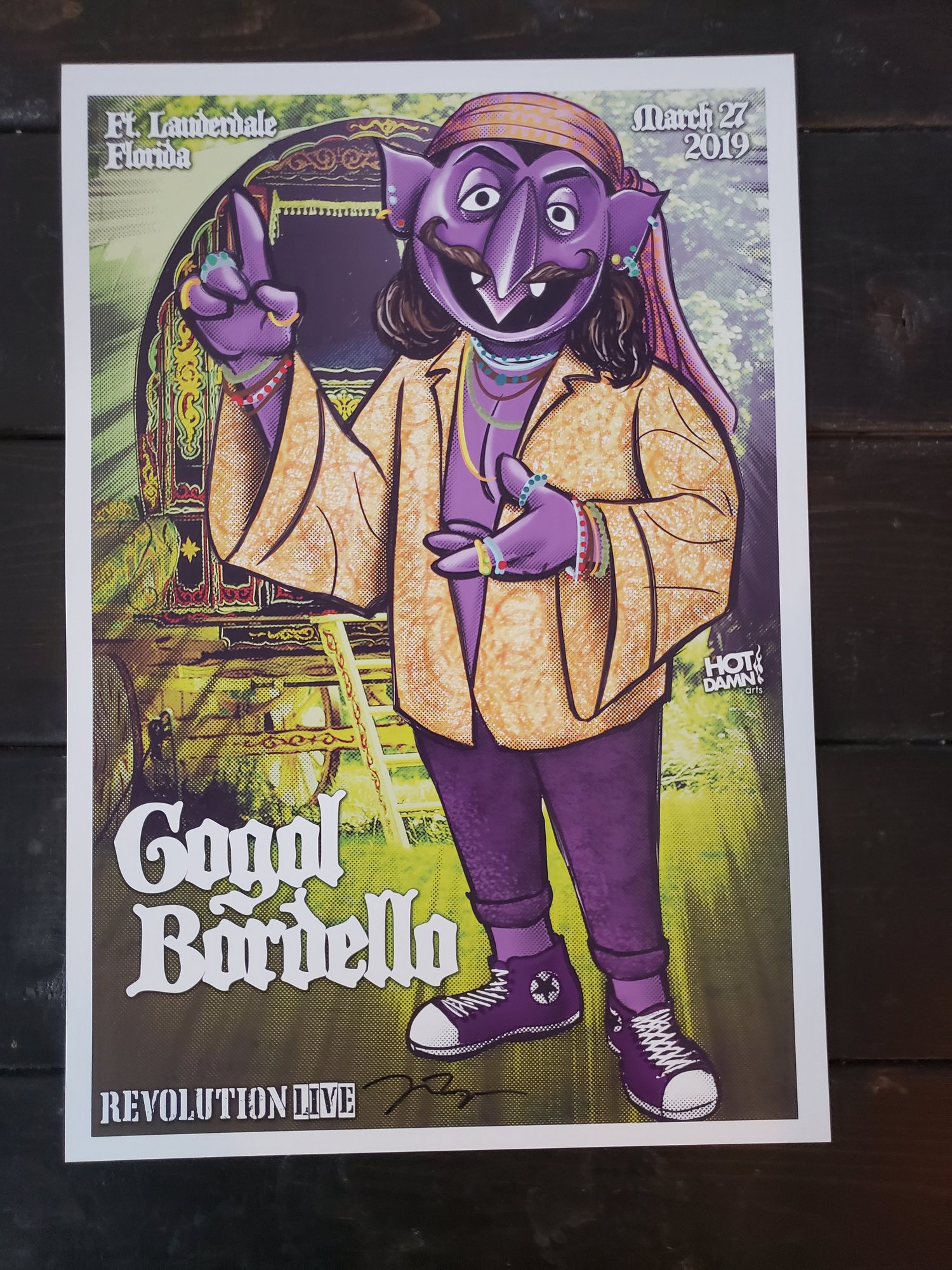 Gogol Bordello Gig Poster