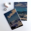 Wave Project sunny seagulls & sunny laidback A6 Notebooks