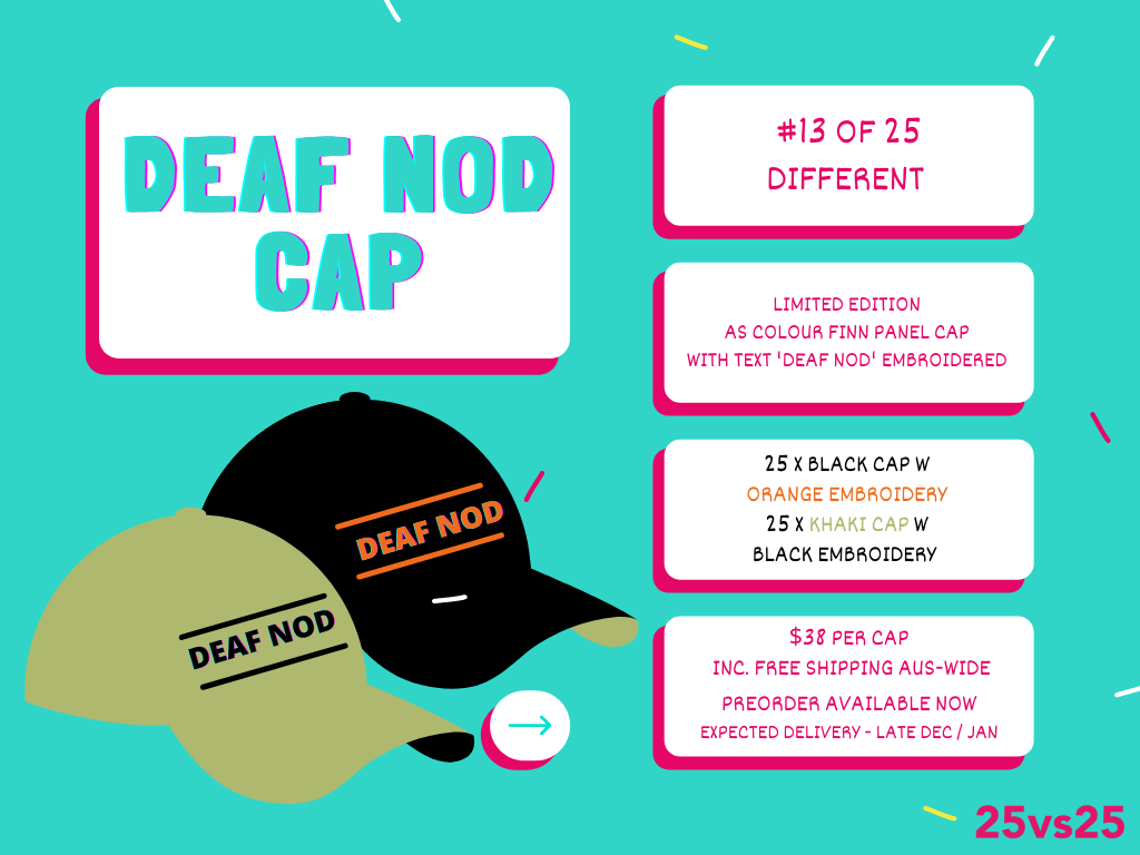 Image of DEAF NOD CAP
