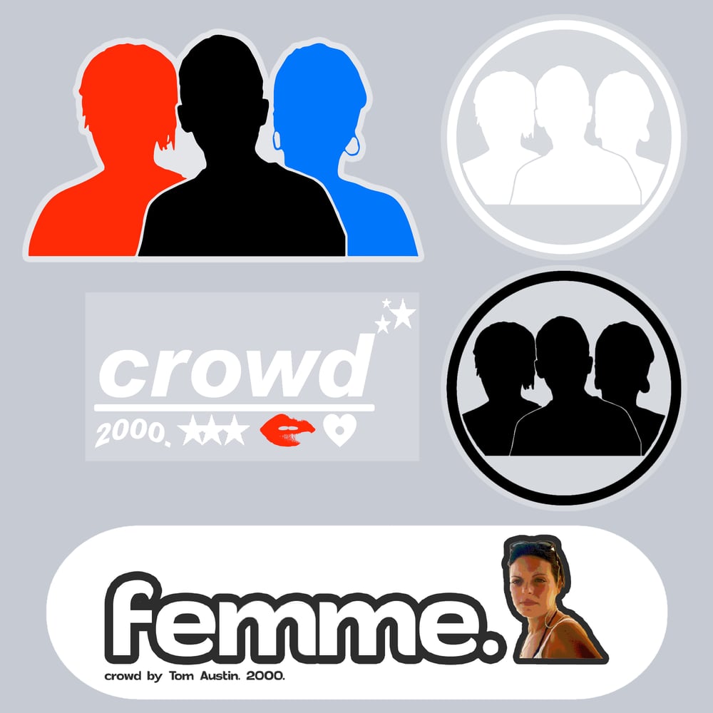 Image of CROWD STICKER PACK