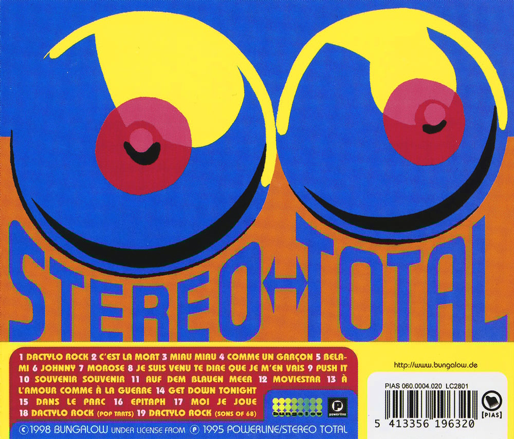 Stereo Total – Oh Ah CD (4 versions)