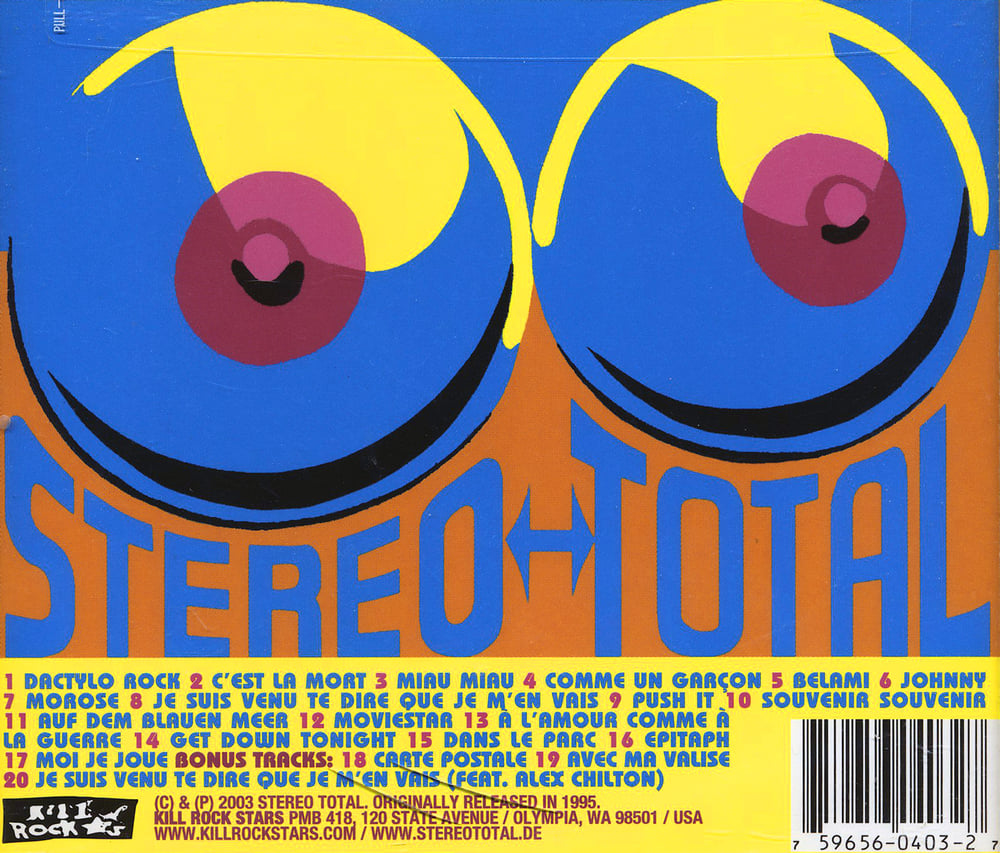 Stereo Total – Oh Ah CD (4 versions)