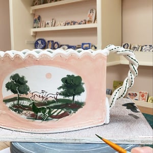 Image of Roaming the Fields - Romantic Vase I