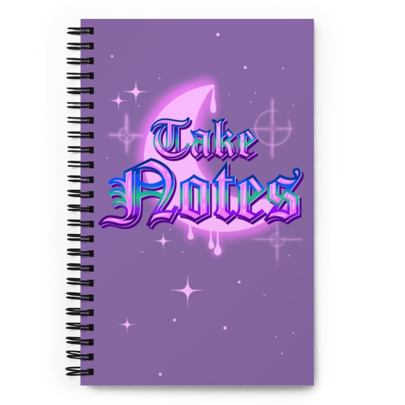 Image of TAKE NOTES notebook 