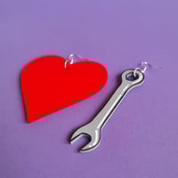 Image 4 of 'DIY LOVE' EARRINGS