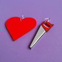 Image 3 of 'DIY LOVE' EARRINGS