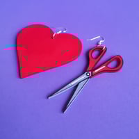 Image 2 of 'DIY LOVE' EARRINGS