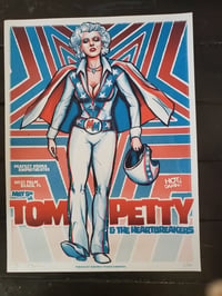 Image 1 of Tom Petty Gig Poster West Palm Beach