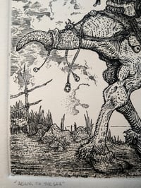 Image 4 of "Again, to the sea", zinc etching on paper