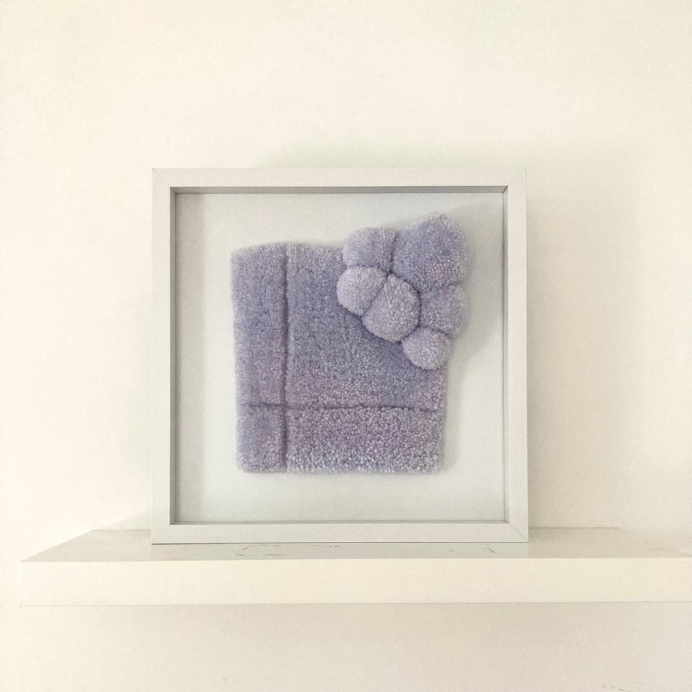 Image of Lilac Tufted Piece