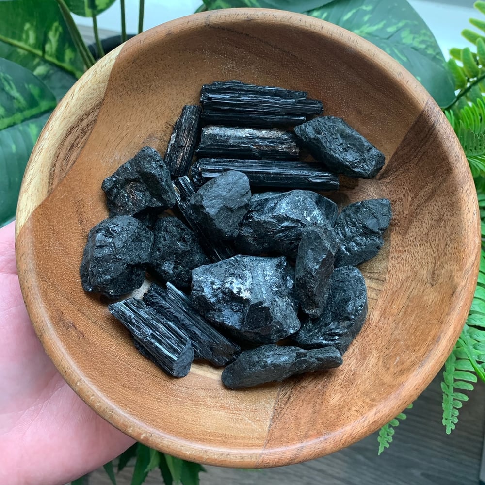 Raw Black Tourmaline