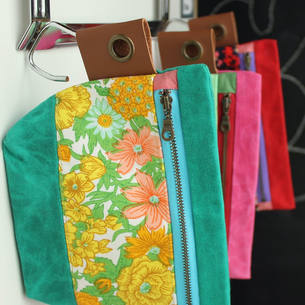 Image of Last snazzy Chaps for 2021 - x - GUS 'the Travel Pod' // eco waxed canvas pouch