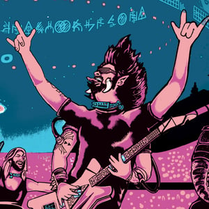 Image of Foo Fighters Poster - Sacramento 2021 - 5 Color Screenprint