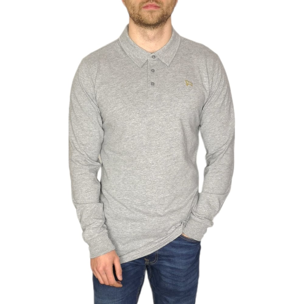 Image of Molineux Long Sleeve Polo Shirt - Grey