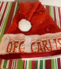 Image 2 of Light Up Santa Hats - Personalized