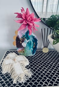 Image 1 of Canvas Art Vase Cover No.9