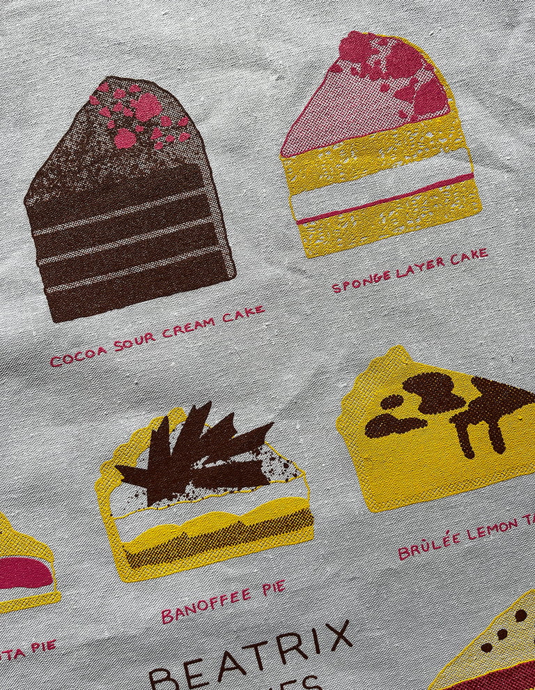 Beatrix Bakes Tea Towel Image 3
