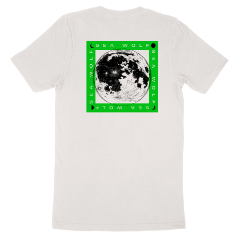 Image of Moon Phase Tee w/ back graphic - Vintage White