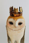 Queen Barn Owl Sculpture