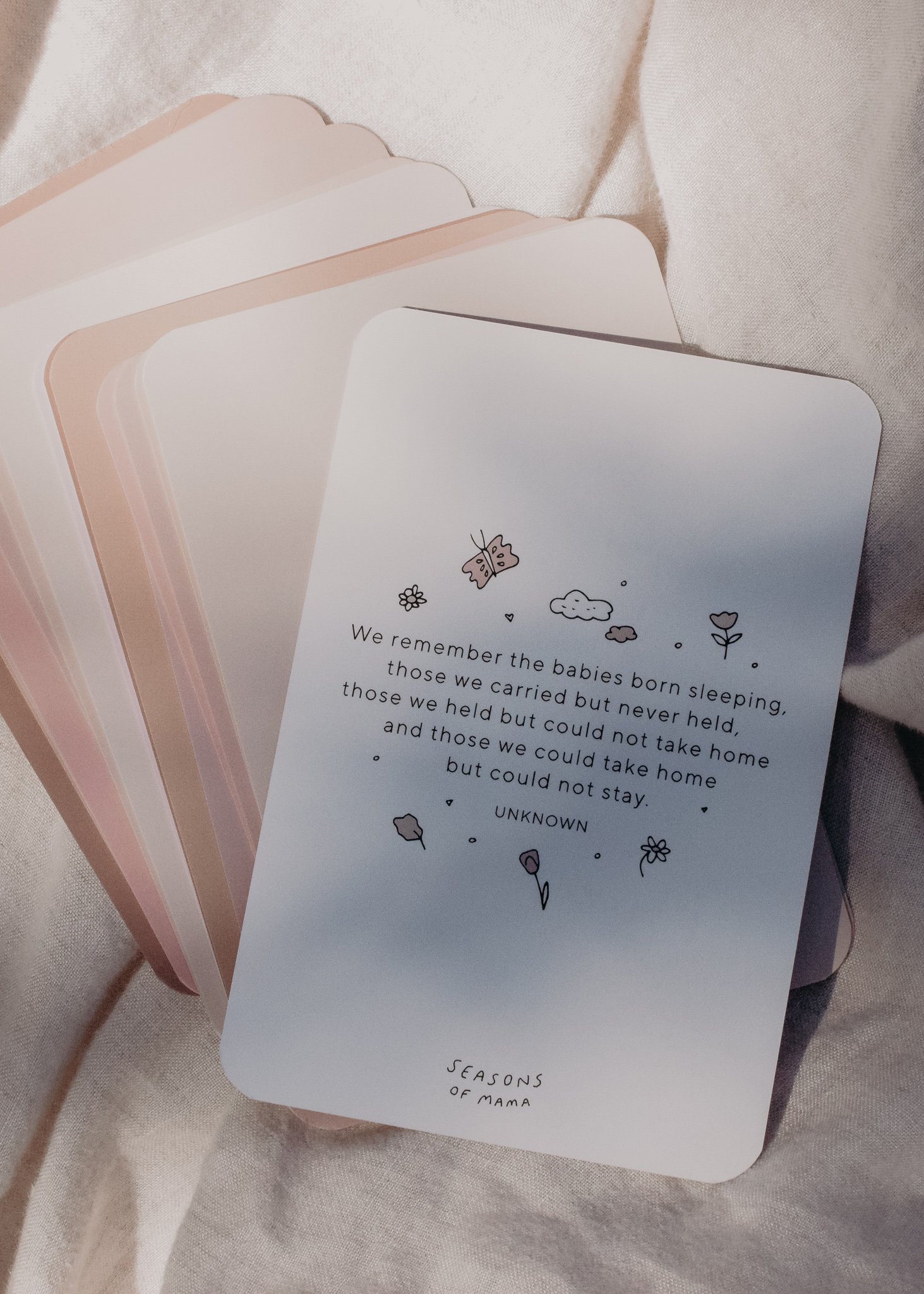 Image of Rainbow Cards for Baby Loss