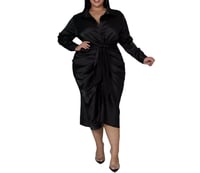 Image 2 of  Satin Party Dress