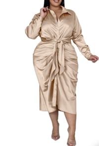 Image 3 of  Satin Party Dress