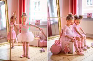 Image of Calentadores bailarina de la Princesa Lillifee