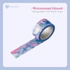 Watatsumi Island Holo Foil Washi Tape Genshin Impact Inspired | NDM-OG-WT007