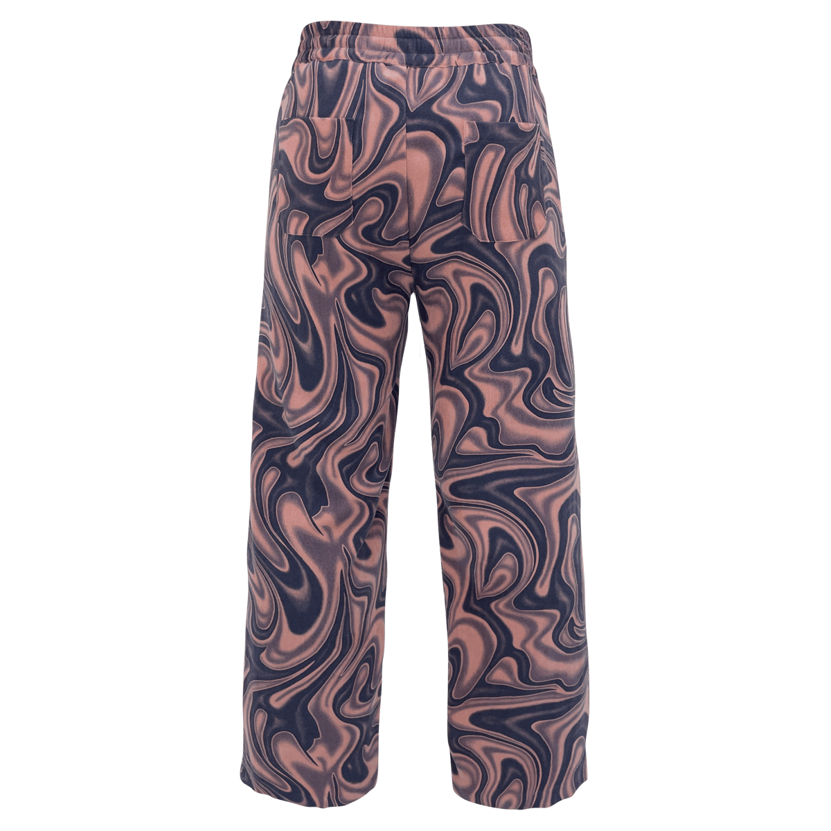 Image of MARBLING RELAXED FIT PANTS PINK