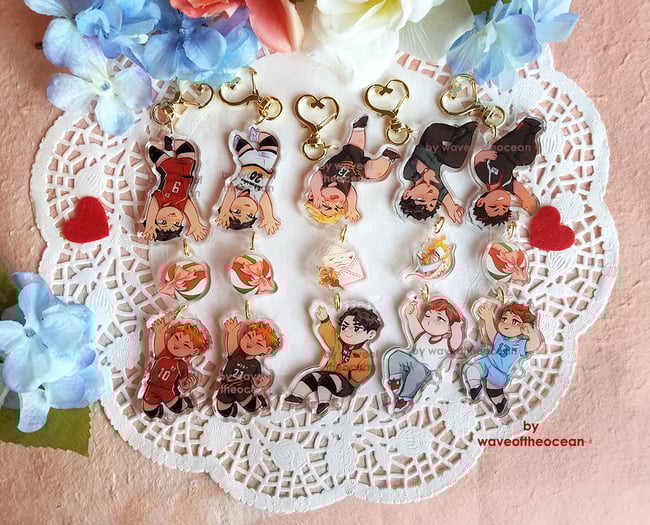 HQ!! Linked Confession Charms