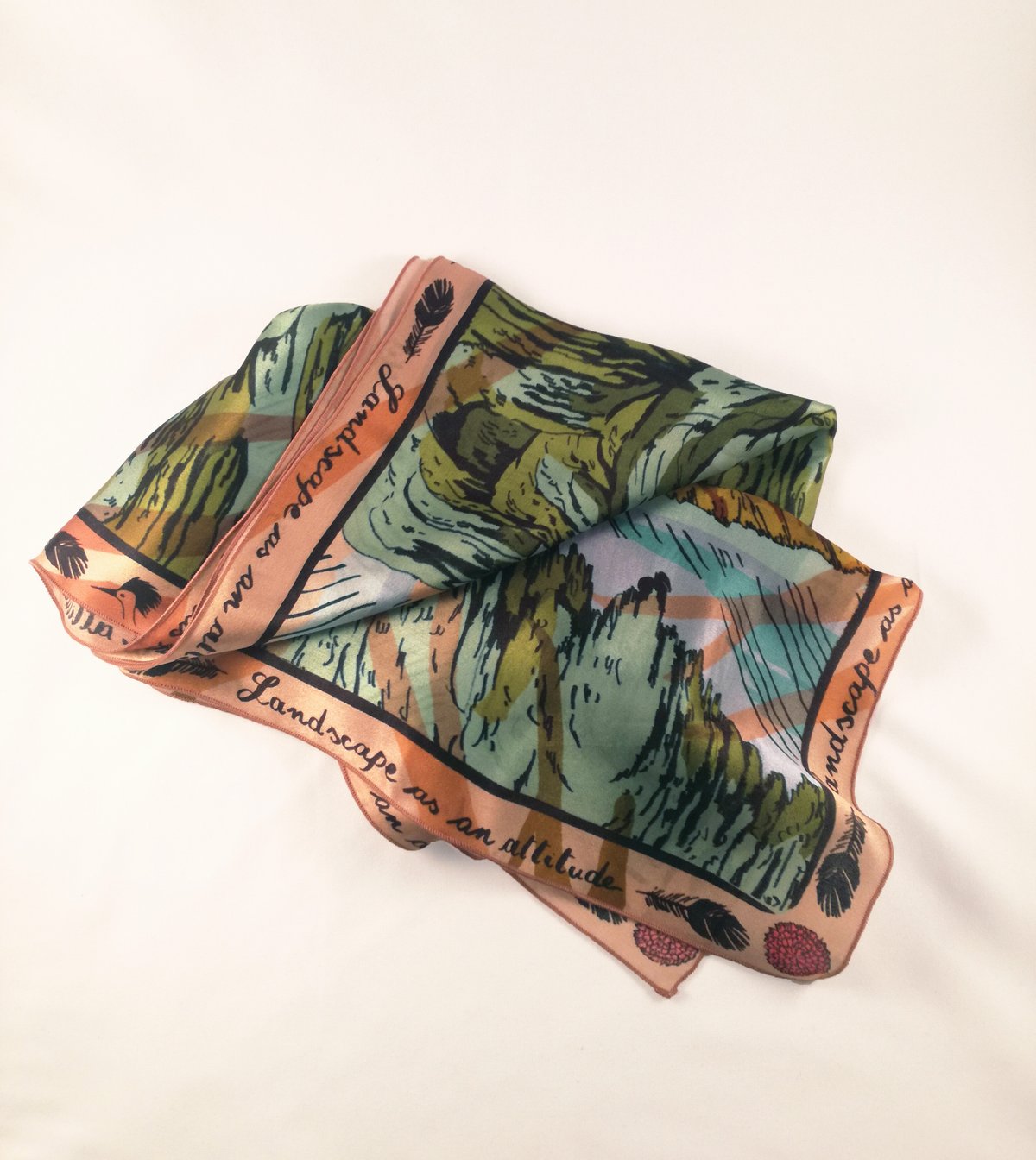 LANDSCAPE AS AN ATTITUDE FOULARDS