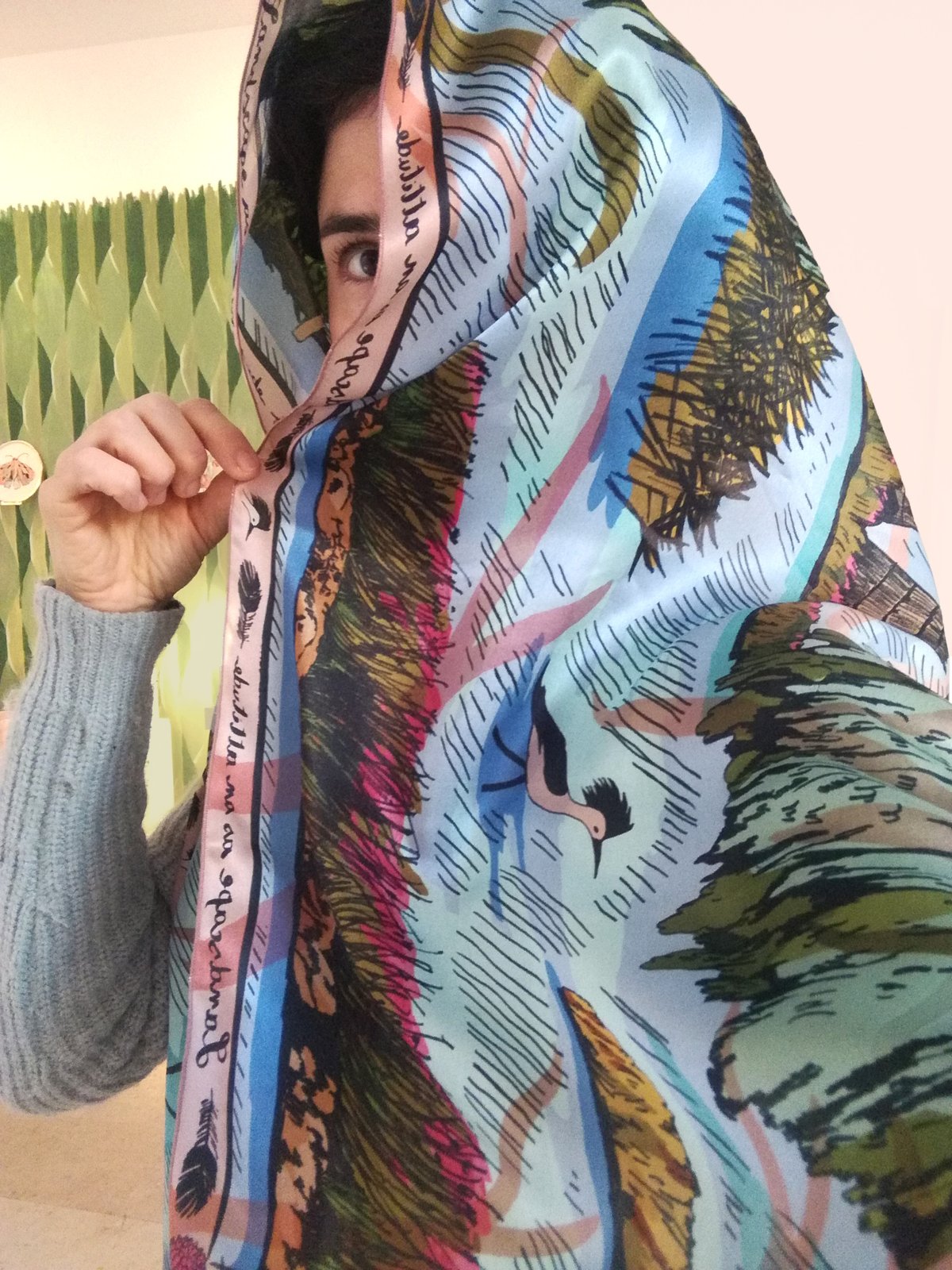 LANDSCAPE AS AN ATTITUDE FOULARDS