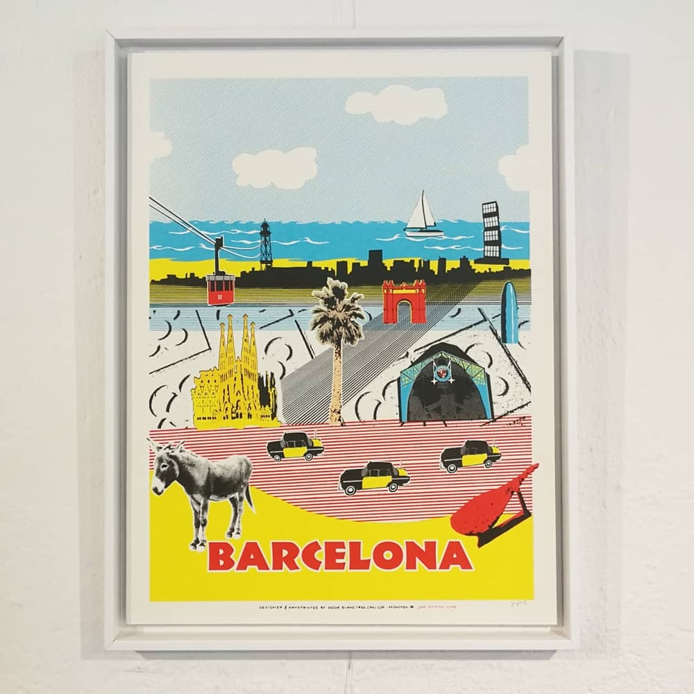 BARCELONA<br> (art print)