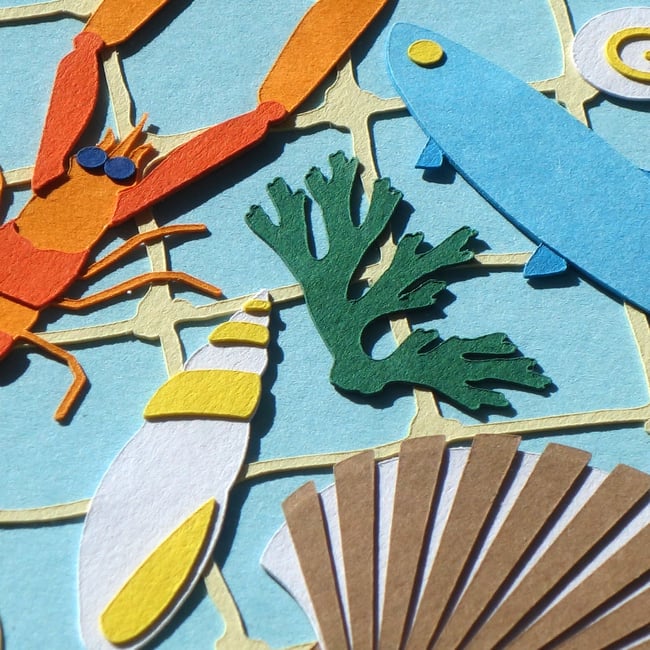 Trésor de la Méditerranée - Tableau en série limitée