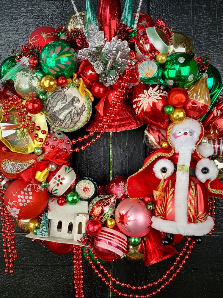 Image of Italian Santa Wreath