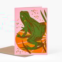 Image 1 of Frog card