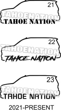 Image 3 of Tahoe Nation Decals ***Please put color & design # in notes @ check out***