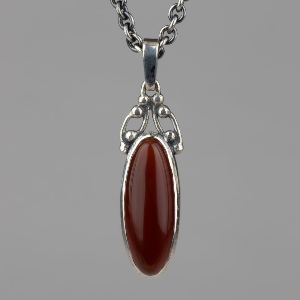 Image of Pendant with Carnelian (Style 4C)